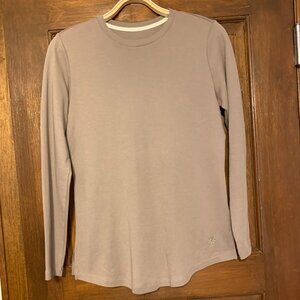 Isaac Mizrahi Live Essentials Pima Cotton Crewneck Tunic, XXS